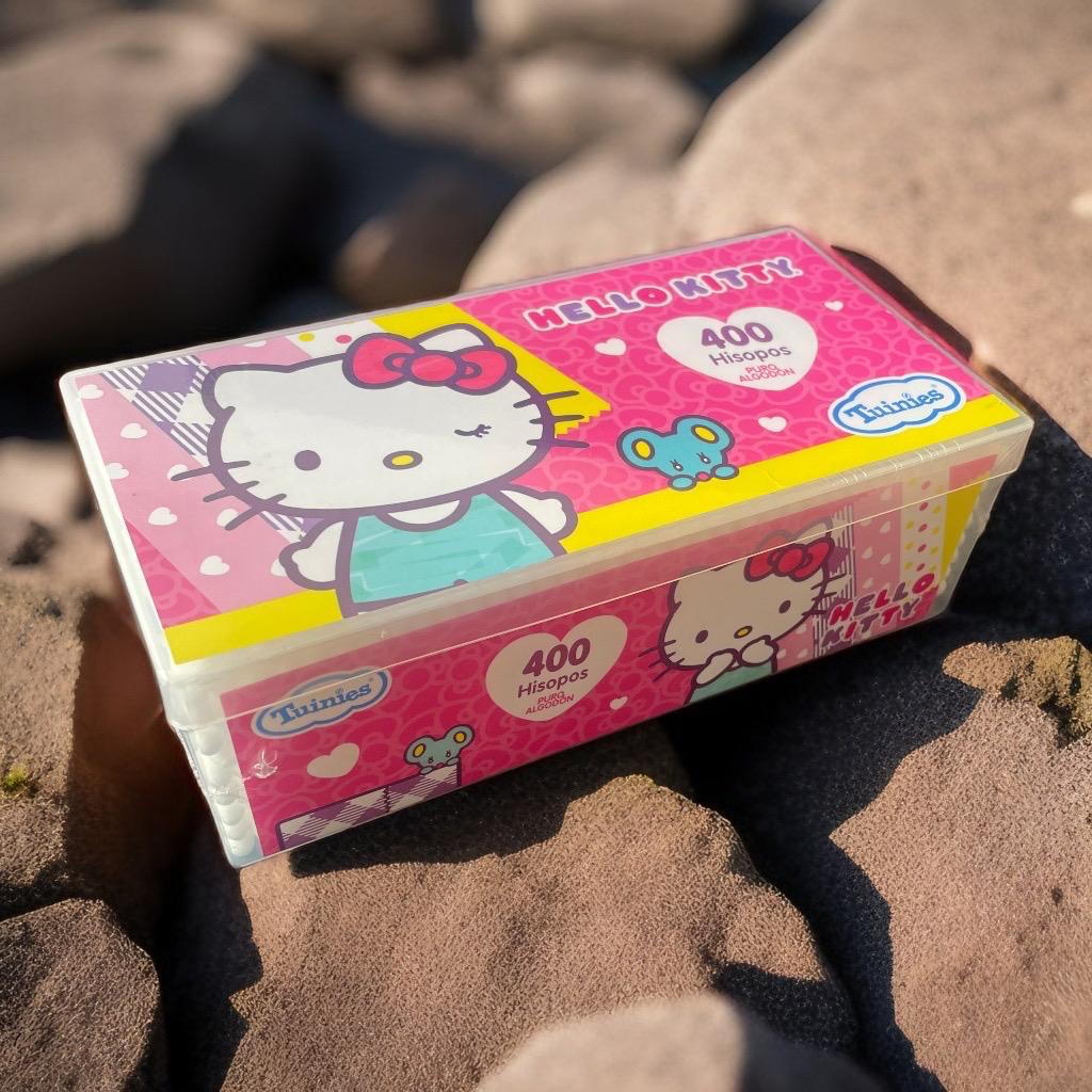 Hisopos de 400 HELLO KITTY Tuinies