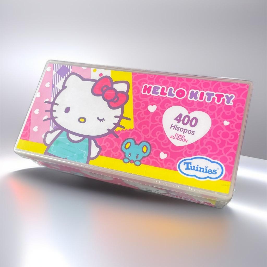 Hisopos de 400 HELLO KITTY Tuinies