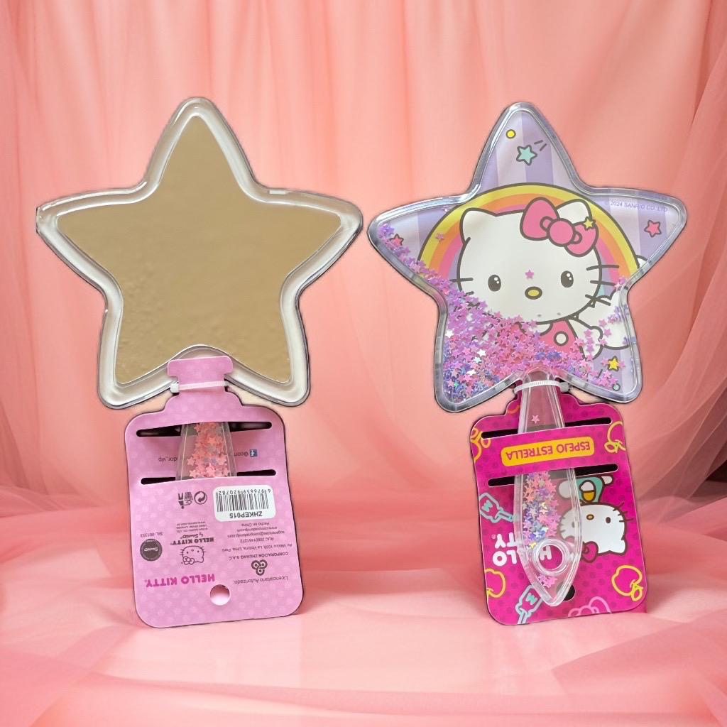 Espejo Estrella HELLO KITTY/BARBIE/FROZEN